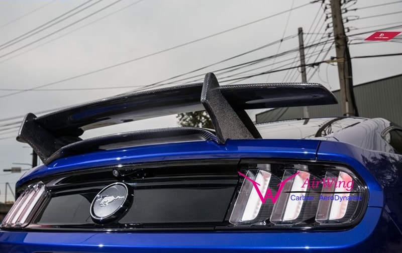 Mustang - HP-GT style Carbon Trunk Spoiler 03